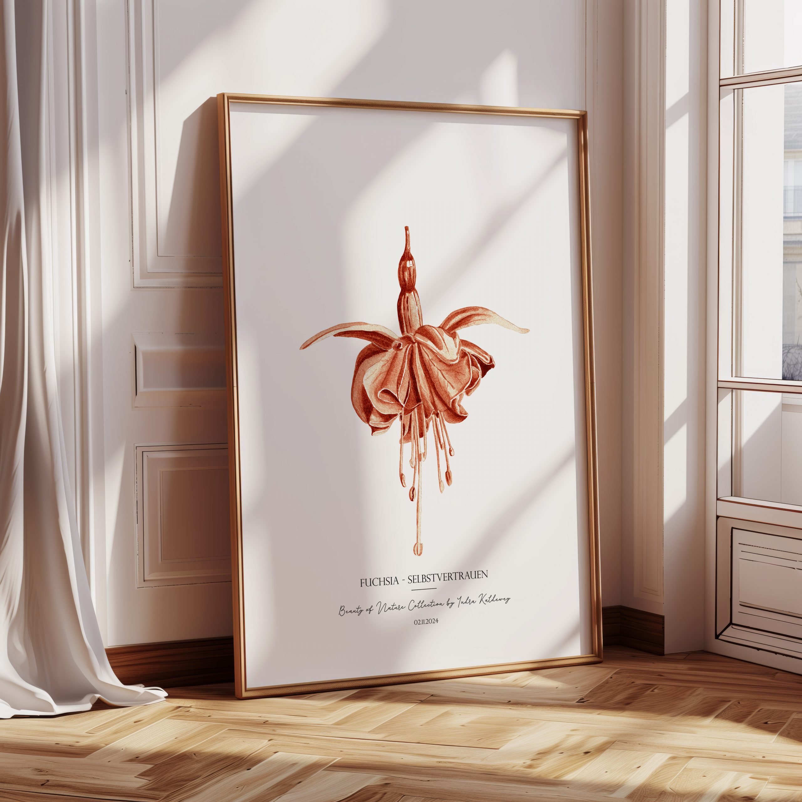 Fuchsia - Selbstvertrauen_Beauty of Nature Collection_Printvorlage_DIN A 1_300ppi_Mockup 4